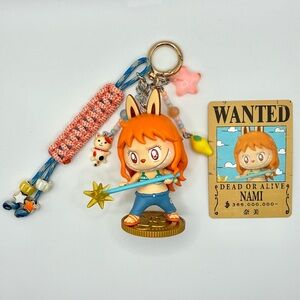 The Monsters x One Piece Handmade Bag Charm - Nami